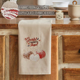 Grateful Thankful Blessed Pumpkins Tea Towel-Lange General Store