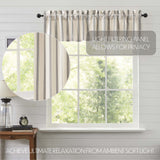 Graycie Grain Sack Stripe Valance