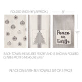 Graycie Peace on Earth Towel Set-Lange General Store