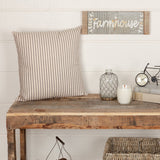 Grace Ticking Stripe Pillow-Lange General Store