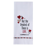 Greatest Of These Love Dishtowel-Lange General Store