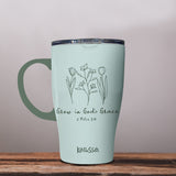 Grow In Grace Stainless Steel Mug 15 oz-Lange General Store