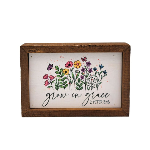 Grow in Grace Sign-Lange General Store
