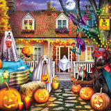 Halloween Dog House Puzzle-Lange General Store
