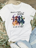 Halloween There's A Little Witch in Us T-Shirt-Lange General Store