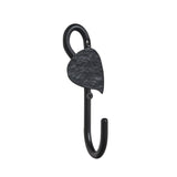 Hammered Leaf Towel Single Hook - Set of 2-Lange General Store