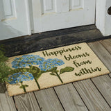 Happiness Blooms Door Mat-Lange General Store