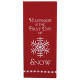 Happiness Snow Dishtowel-Lange General Store