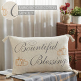 Harvest Blessings Bountiful Blessings Woven Pillow-Lange General Store