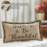 Harvest Blessings Gather & Be Thankful Pillow-Lange General Store