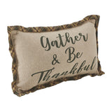 Harvest Blessings Gather & Be Thankful Pillow-Lange General Store