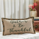 Harvest Blessings Gather & Be Thankful Pillow-Lange General Store