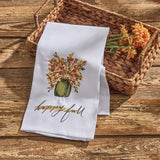 Harvest Blessings Happy Fall Towel-Lange General Store