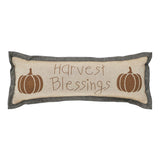 Harvest Blessings Pumpkin Pillow-Lange General Store