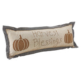 Harvest Blessings Pumpkin Pillow-Lange General Store