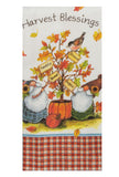 Harvest Gnome Blessings Terry Towel-Lange General Store