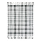 Harvy Green Plaid Woven Throw-Lange General Store