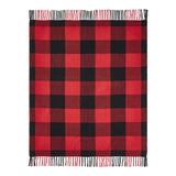 Harvy Red and Black Throw-Lange General Store
