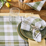 Hayson Sage Plaid Napkins Set of 4