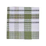 Hayson Sage Plaid Dishcloth Set of 3