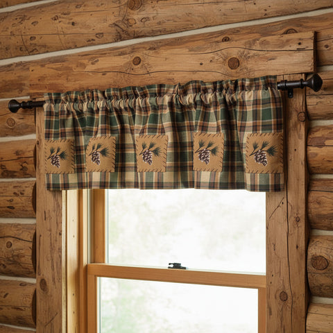 Hazelscotch Patch Valance-Lange General Store