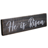 He Is Risen Wooden Sign-Lange General Store