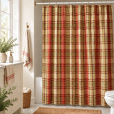 Heartlet Shower Curtain with slit openings