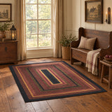 Heirloom Farm Collection Braided Rugs - Rectangle