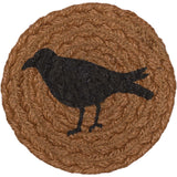 Heirloom Farm Crow Braided Coasters-Lange General Store