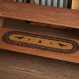 Heritage Farms Crow Stair Tread Latex Rug-Lange General Store