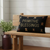 Heirloom Farm Primitive Blessings Pillow-Lange General Store