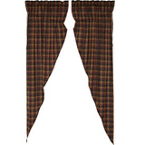 Heritage Farms Primitive Check Long Prairie Curtains-Lange General Store