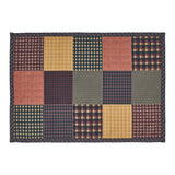Heirloom Farm Primitive Check Quilted Placemats - Set of 2-Lange General Store