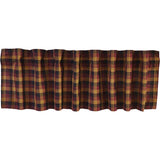 Heirloom Farm Primitive Check Valance