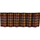Heirloom Farm Primitive Check Valance