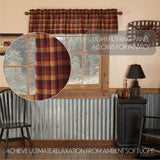 Heirloom Farm Primitive Check Valance