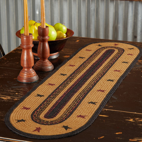 Heirloom Farm Star Braided Table Runners - Lange General Store