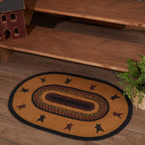 Heirloom Farm Star Oval Rug-Lange General Store