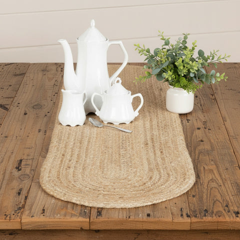 Natural Braided Table Runners-Lange General Store