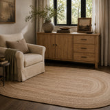 Hickory Grove Collection Braided Rugs - Oval