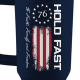 Hold Fast 76 Flag Stainless Steel Mug 40 oz.-Lange General Store