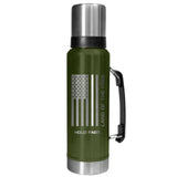 Hold Fast Green Flag Magnum Steel Drink Tank 42 oz.-Lange General Store