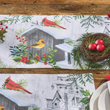 Holiday Cardinal Love Table Runner 36"-Lange General Store