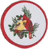 Holiday Cardinal Love Trivet 8" Set of 2-Lange General Store