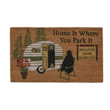 Home Is Where You Park Door Mat-Lange General Store