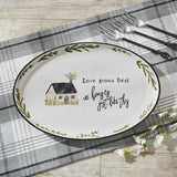 Home Together Oval Platter-Lange General Store