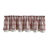 Homestyle Layered Valance-Lange General Store