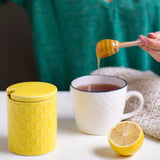 Honeycomb Honey Pot-Lange General Store