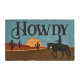 Howdy Cowboy Door Mat-Lange General Store
