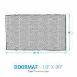 Howdy Cowboy Door Mat-Lange General Store